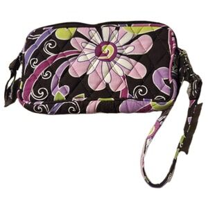 Vera‎ Bradley Quilted Wallet/Wristlet Purple Punch Retired